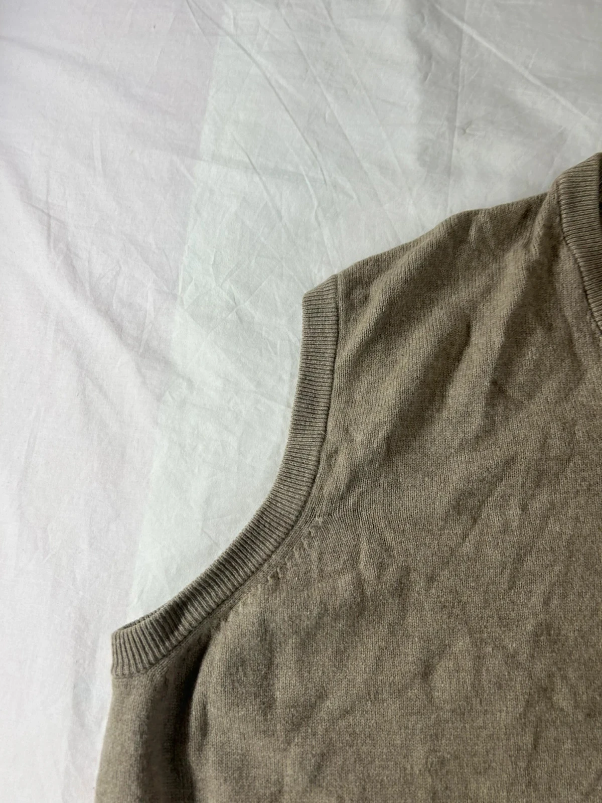 Beige wol gilet veston – photo 4